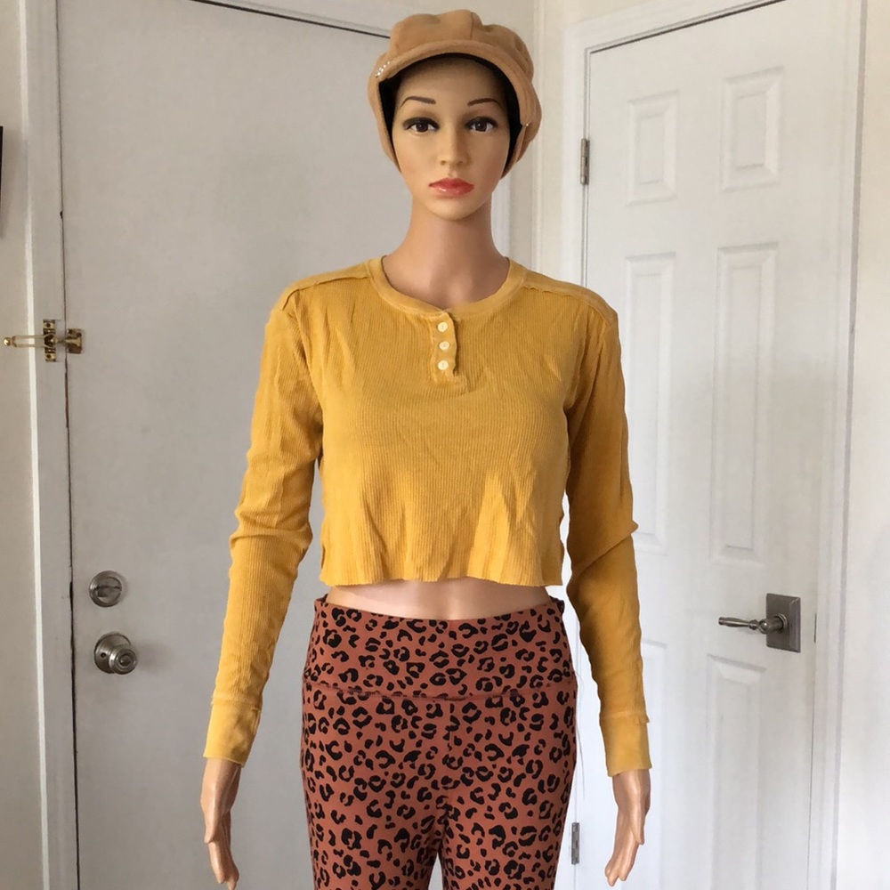 Wild fable Crop Tee💛